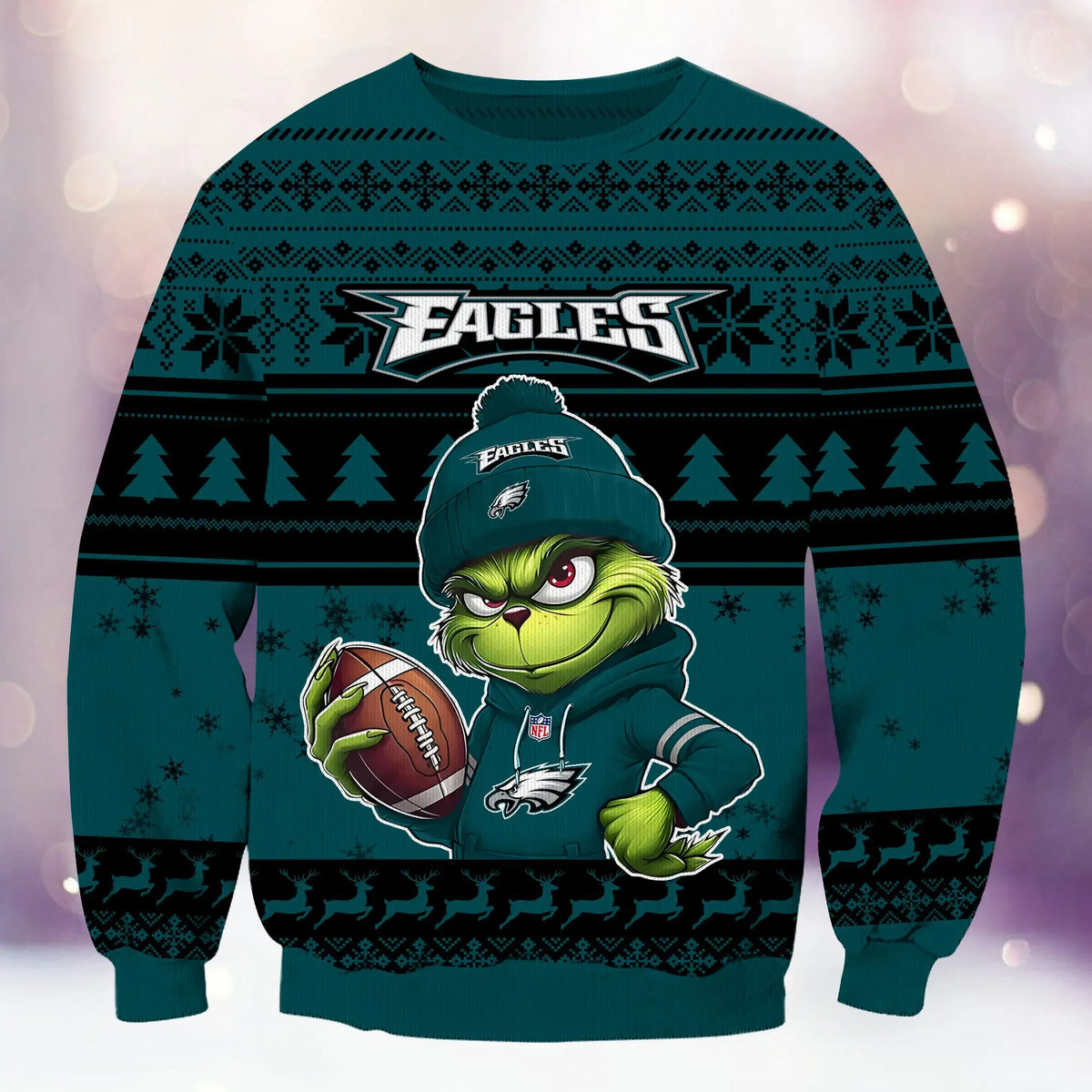 Philadelphia Eagles Ugly Christmas Woolen Sweaters BGSWT862
