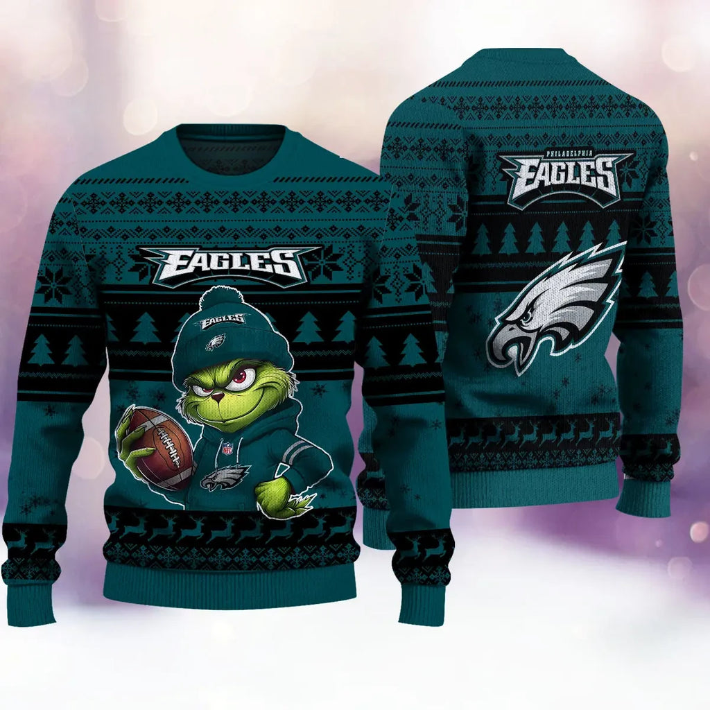 Philadelphia Eagles Ugly Christmas Woolen Sweaters BGSWT862