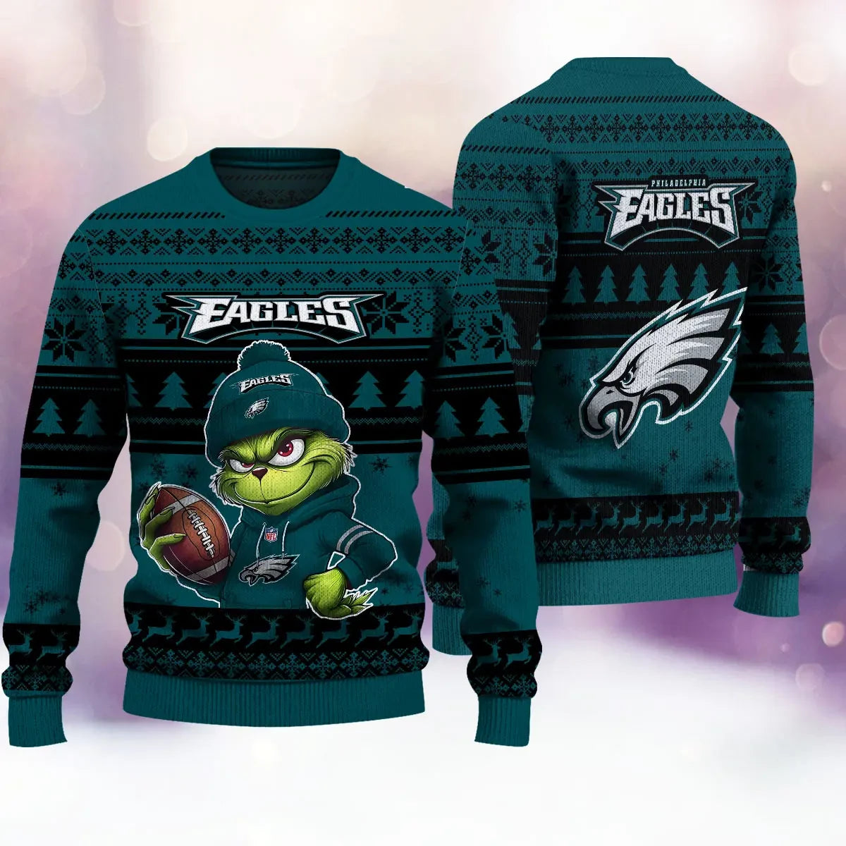 Philadelphia Eagles Ugly Christmas Woolen Sweaters BGSWT862