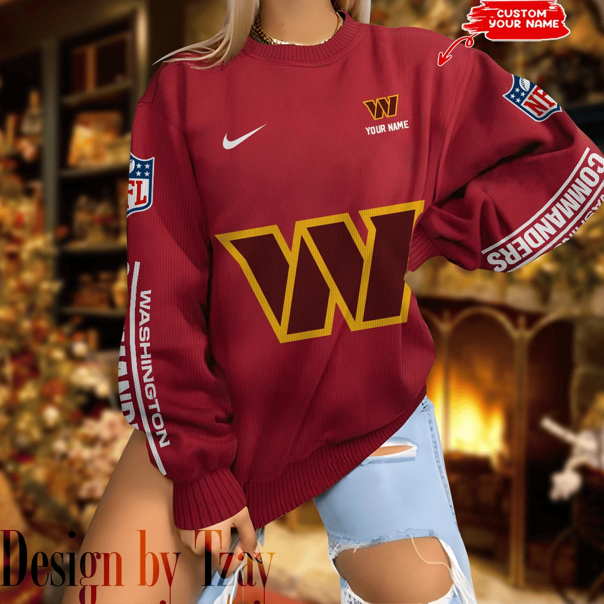 Washington Commanders New Woolen Sweater BGSWT216
