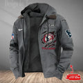 Houston Texans Men's Casual Padded Jacket Hooded Trending 2026 SPTPJH174