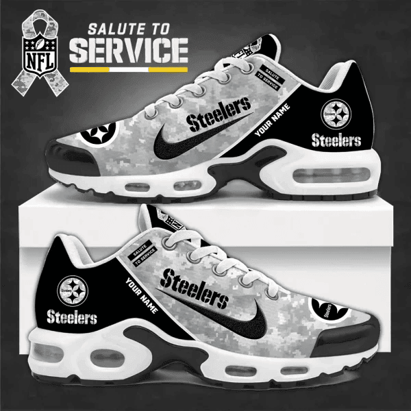 SPTBGTN559-Pittsburgh Steelers Personalized Plus  Sneakers