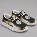 Pittsburgh Steelers Slip-On Loafers MGSO01