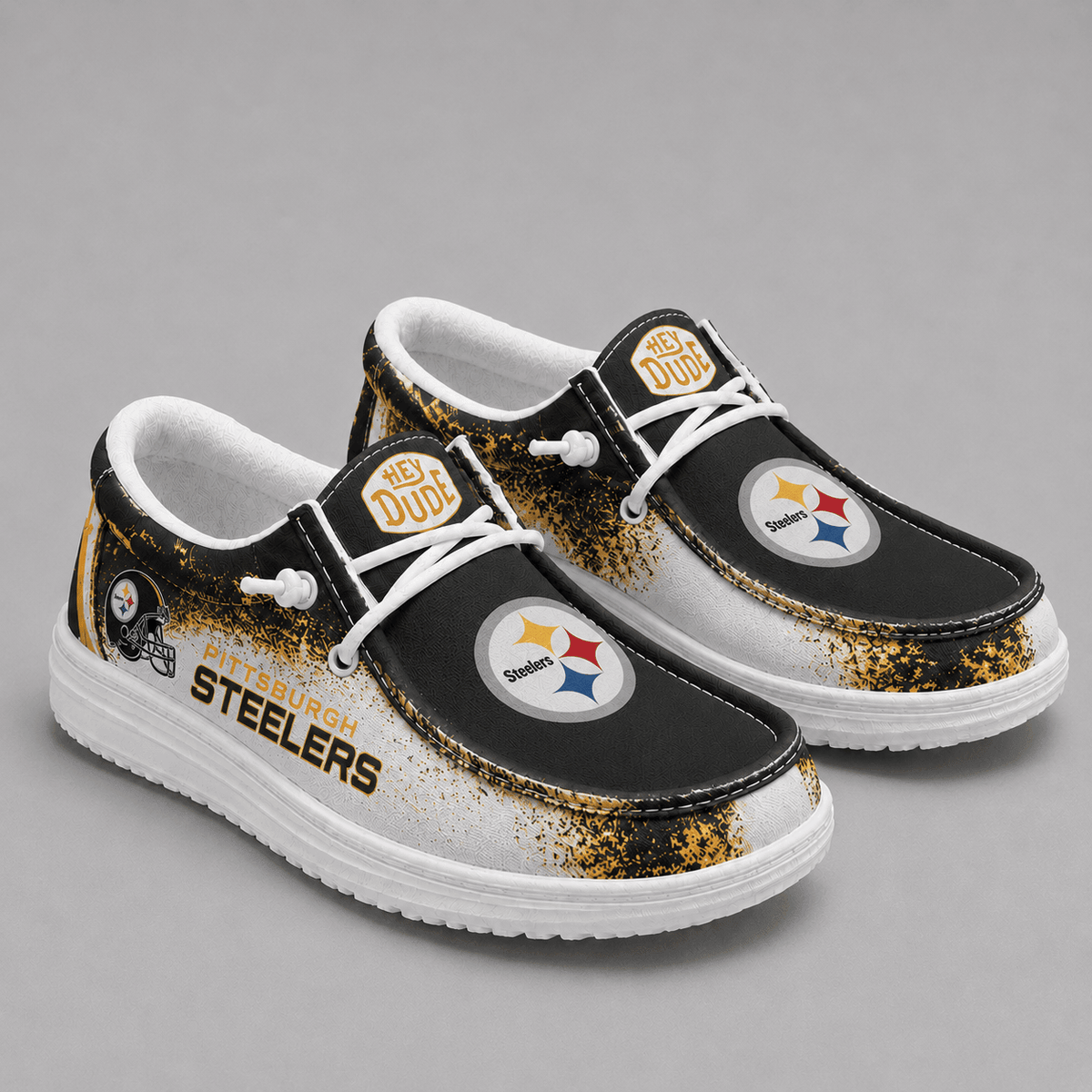 Pittsburgh Steelers Slip-On Loafers MGSO01