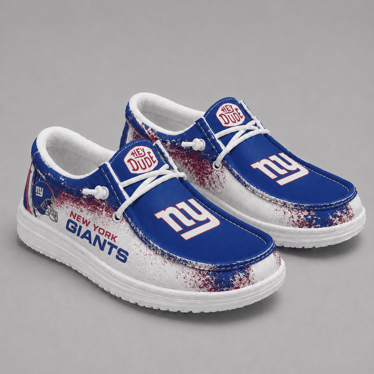 New York Giants Slip-On Loafers MGSO31
