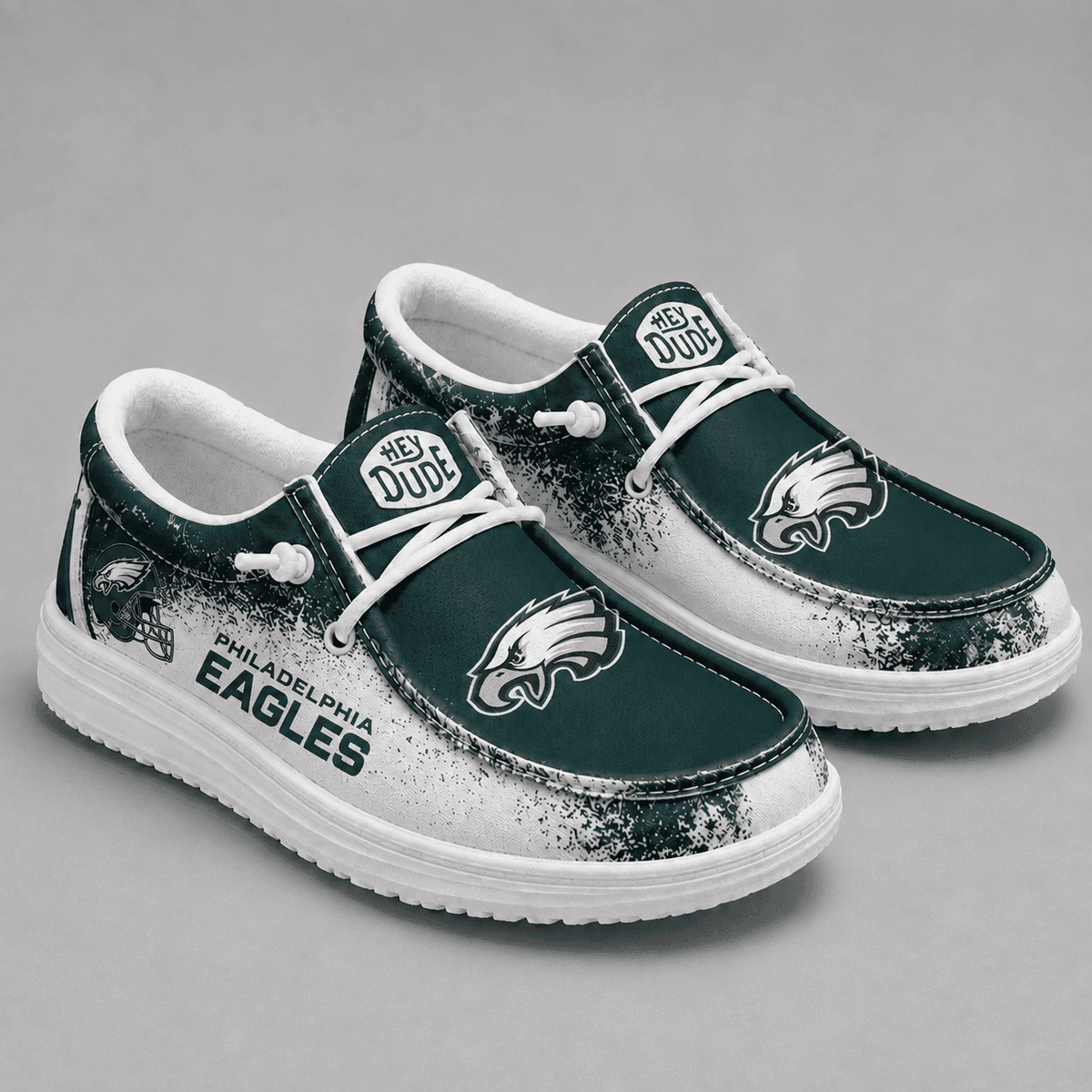 Philadelphia Eagles Slip-On Loafers MGSO16