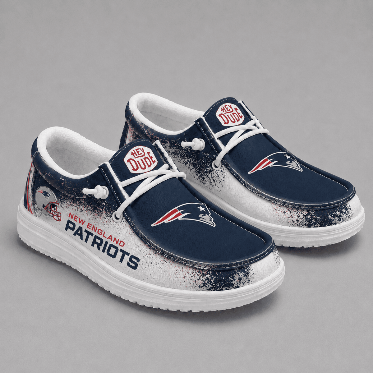 New England Patriots Slip-On Loafers MGSO21