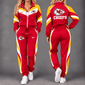 Kansas City Chiefs | Premium NFL Team Pride Waterproof Windbreaker Zip-Up Tracksuit Set NY MGBT26