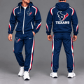 Houston Texans | Premium NFL Game Day Full-Zip Hooded Jacket & Jogger Pants Set NY MGSVT15