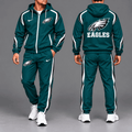 Philadelphia Eagles | Premium NFL Game Day Full-Zip Hooded Jacket & Jogger Pants Set NY MGSVT01