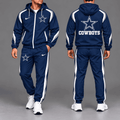 Dallas Cowboys | Premium NFL Game Day Full-Zip Hooded Jacket & Jogger Pants Set NY MGSVT14