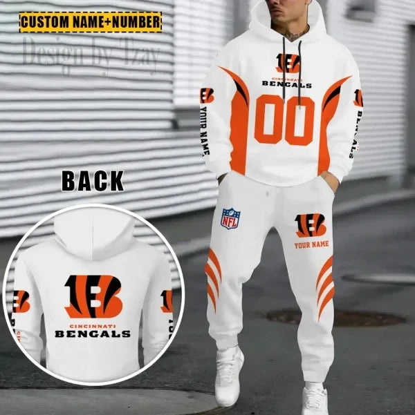 Cincinnati Bengals Combo Sweatpants And Hoodie Gift For Fan AZHD1023