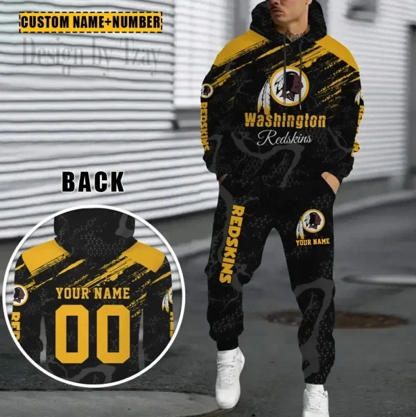 Washington Redskins Combo Sweatpants And Hoodie Gift For Fan AZHD1082