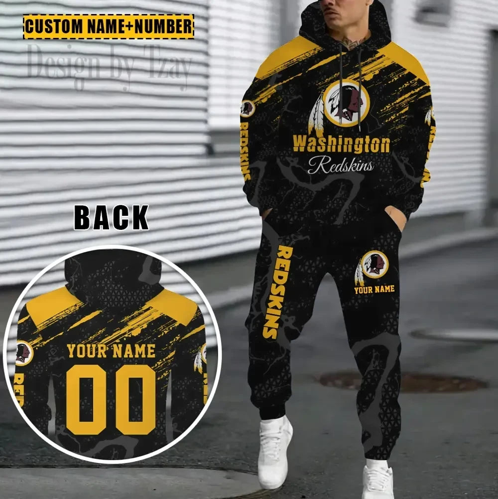 Washington Redskins Combo Sweatpants And Hoodie Gift For Fan AZHD1082