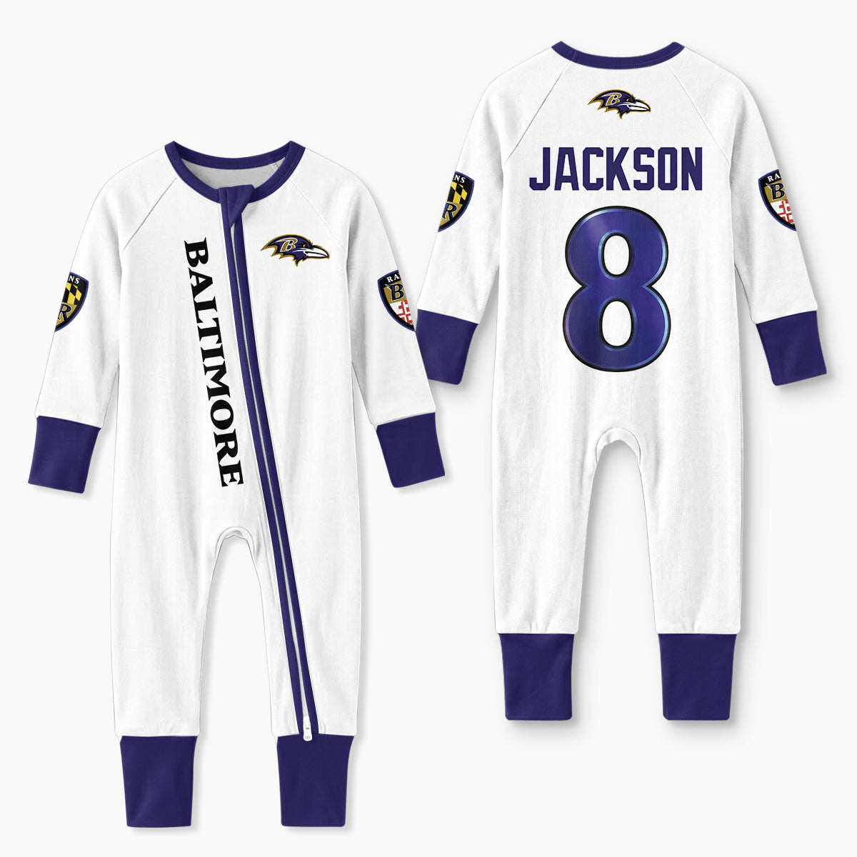 Baltimore RV Football LJ 8! Inspired Bamboo Convertible Zippy