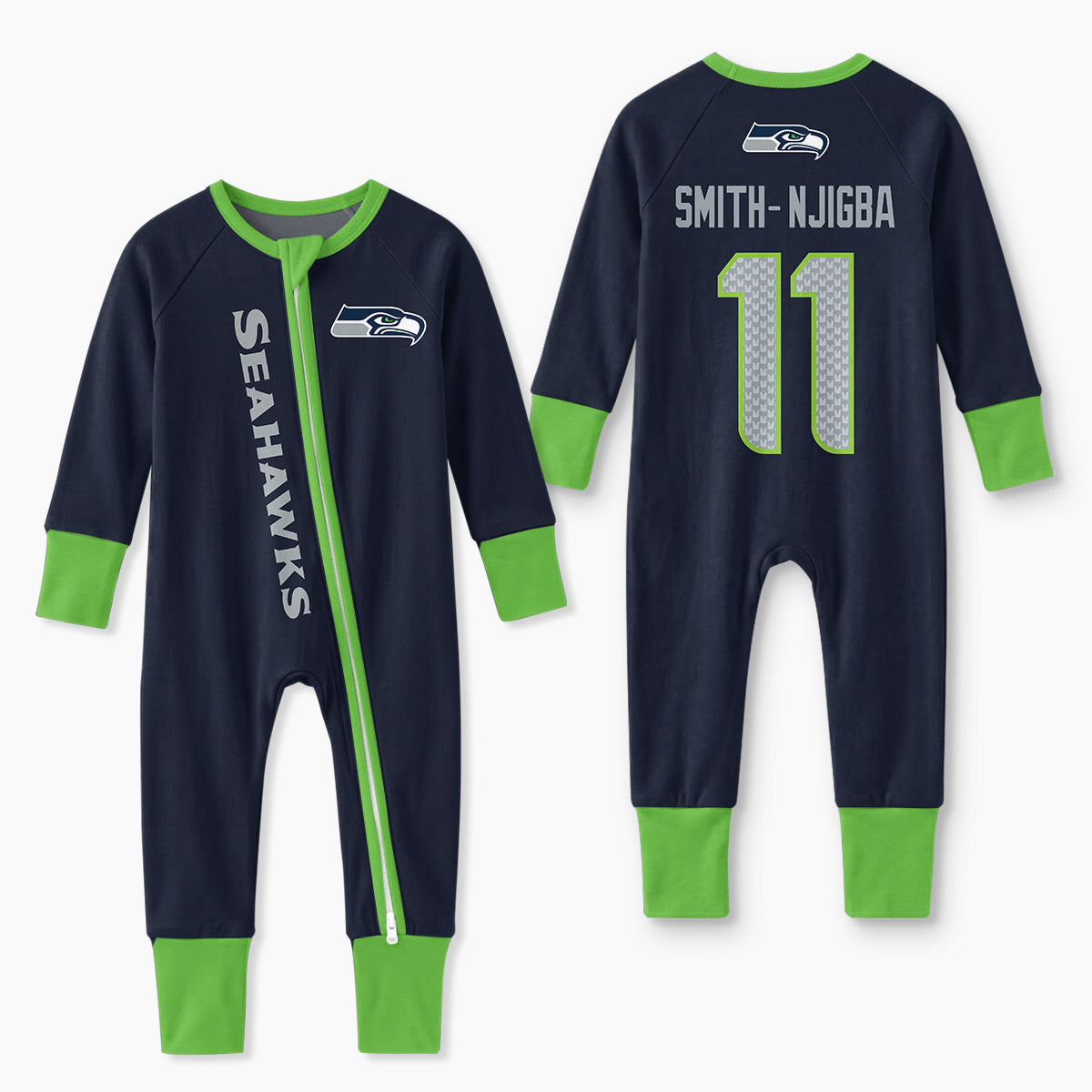 Seahawks Football! Inspired Bamboo Convertible Zippy
