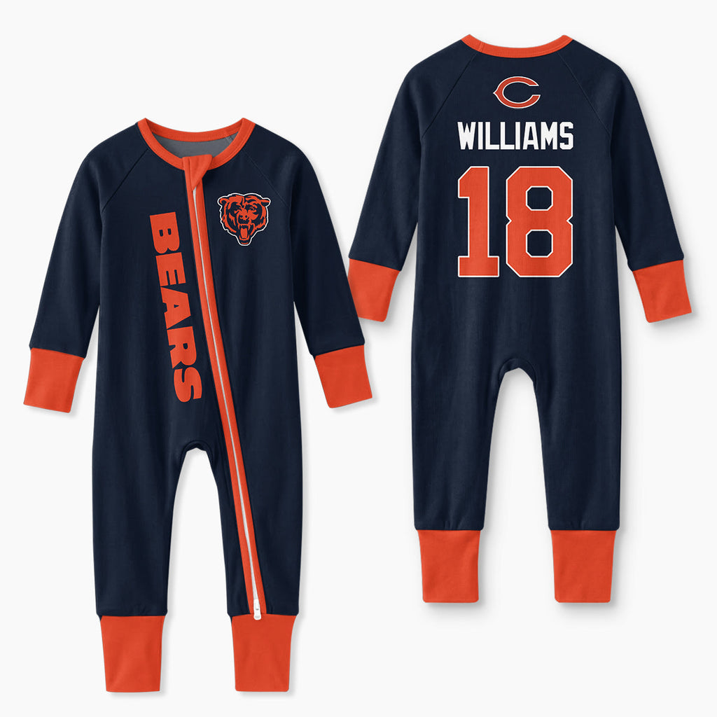 Chicago B. Football CW 18! Inspired Bamboo Convertible Zippy