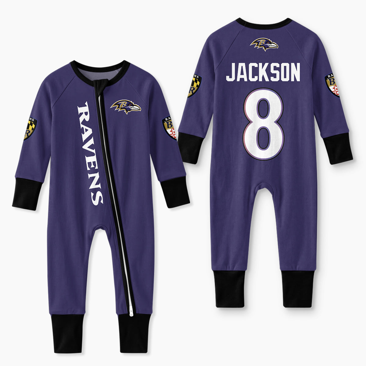 Baltimore RV Football LJ 8! Inspired Bamboo Convertible Zippy