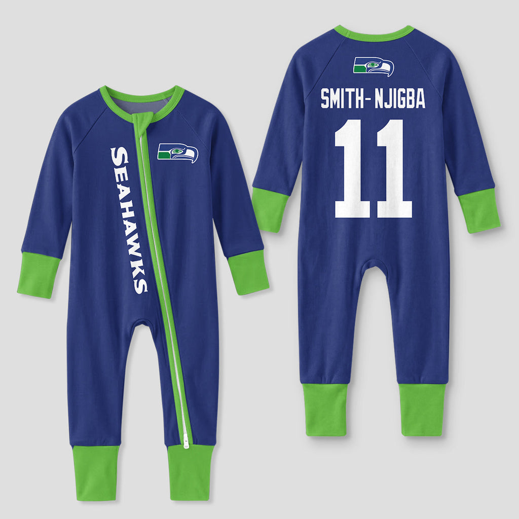 Seahawks Football! Inspired Bamboo Convertible Zippy