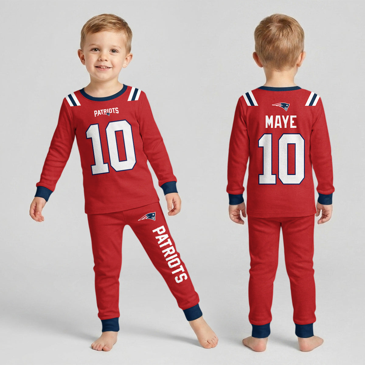 NEP Football DM10! Inspired Bamboo Two Piece Long Sleeve Pajama Set