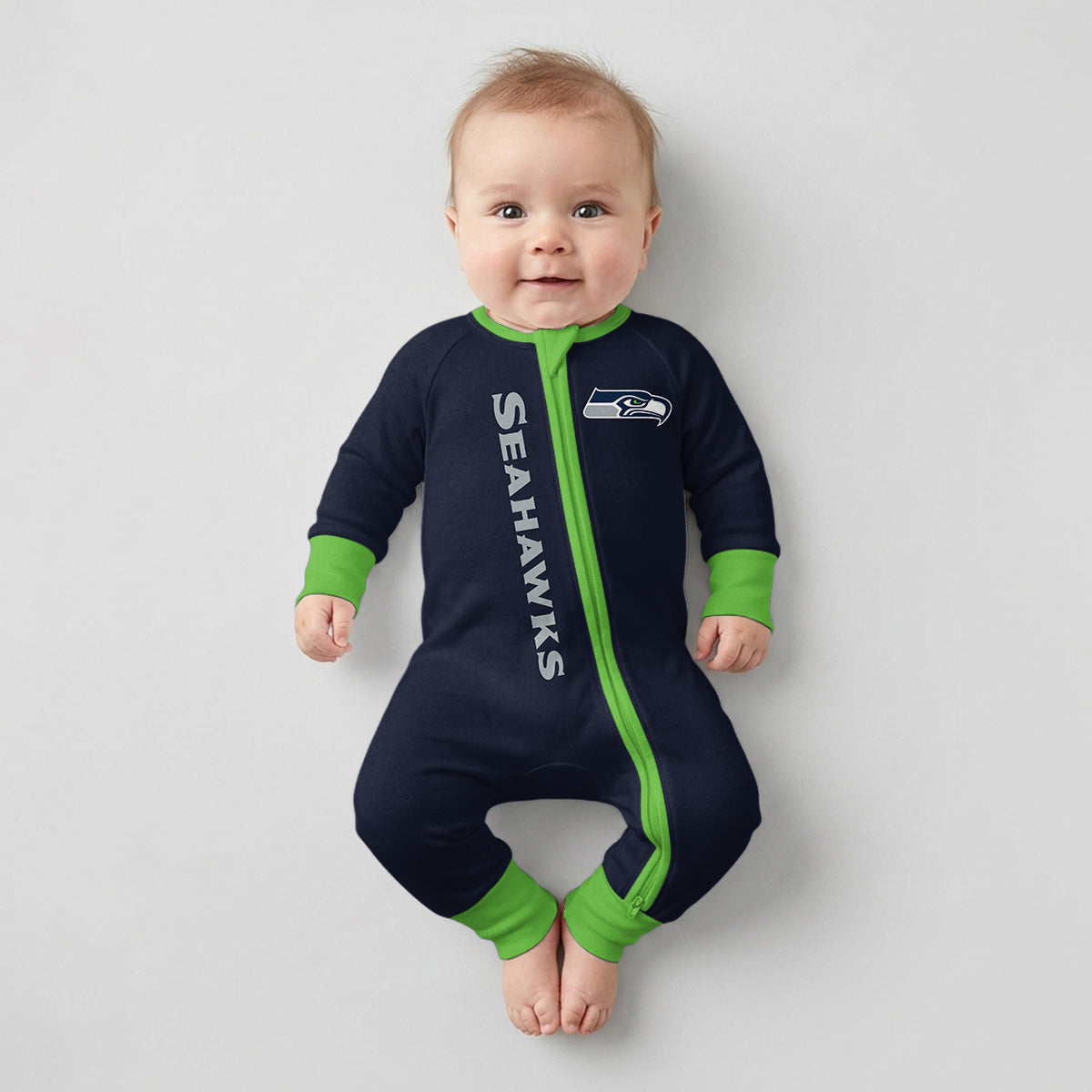 Seahawks Football! Inspired Bamboo Convertible Zippy