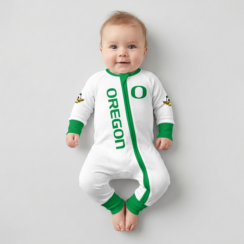 Oregon Ducks Football! Inspired Bamboo Convertible Zippy For Kid