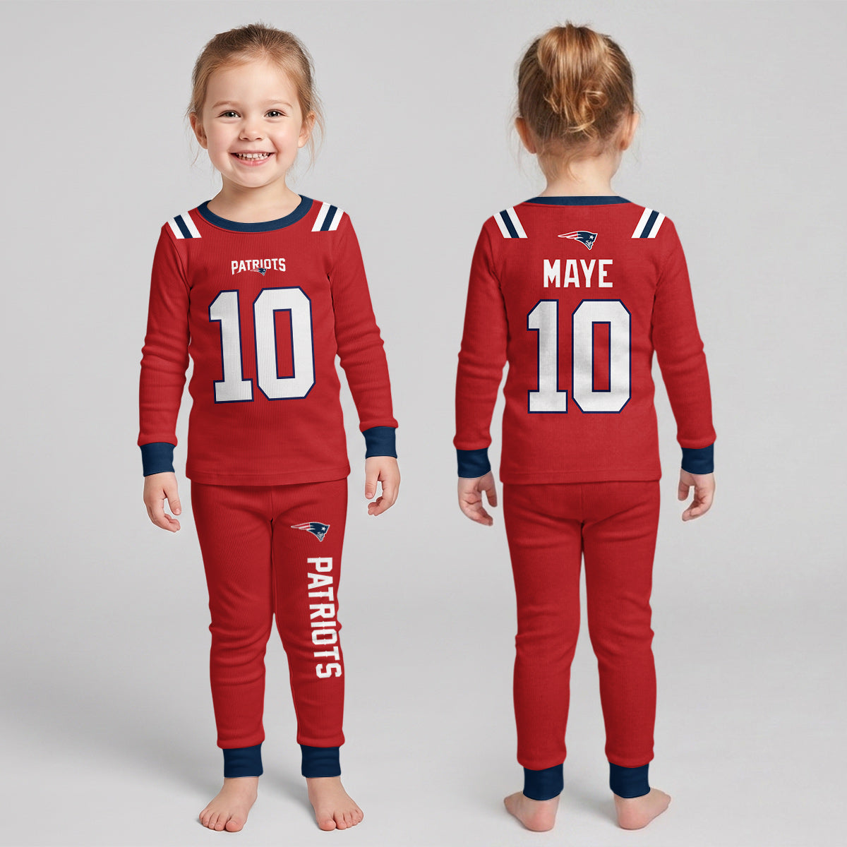 NEP Football DM10! Inspired Bamboo Two Piece Long Sleeve Pajama Set