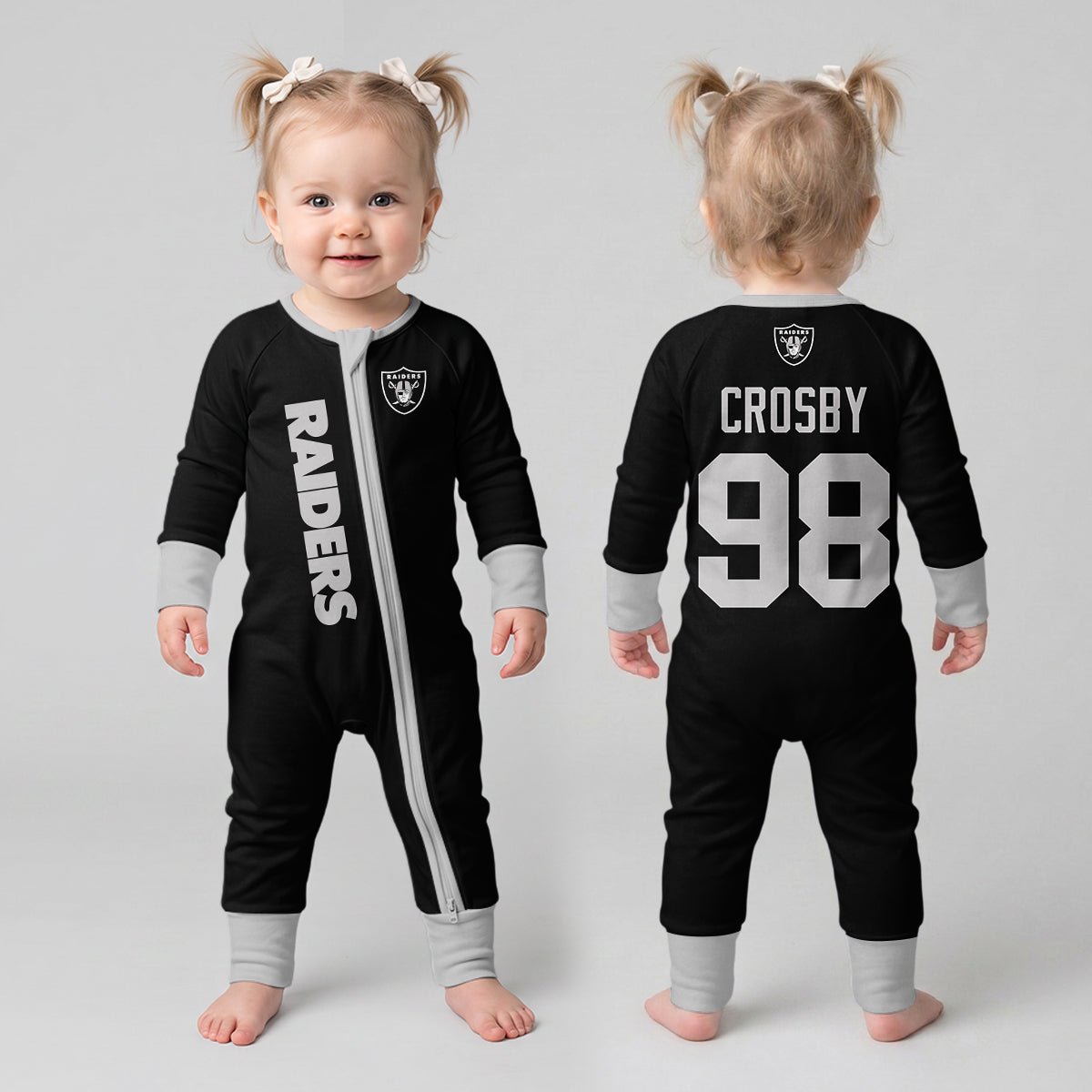 Raiders MC 98 Football!! Inspired Bamboo Convertible Zippy