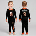 Bengals Football JB 09! Inspired Bamboo Two Piece Long Sleeve Pajama Set