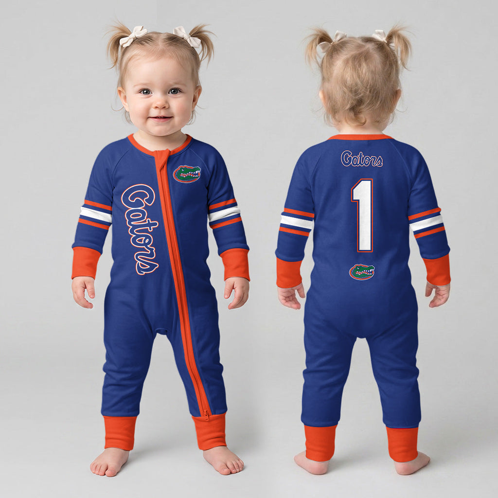 Florida Gators Football! Inspired Bamboo Convertible Zippy For Kid