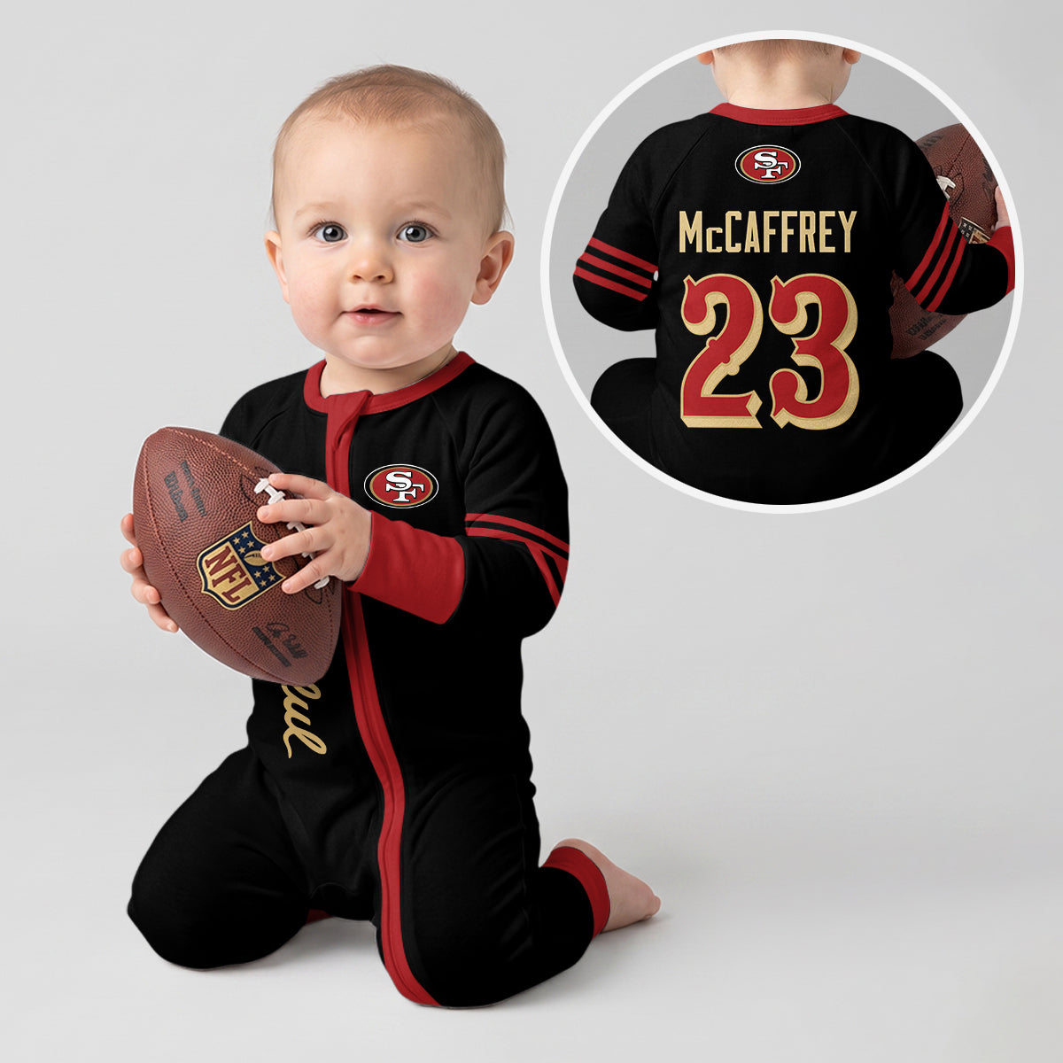 49ers Football MC 23 Inspired Bamboo Convertible Zippy