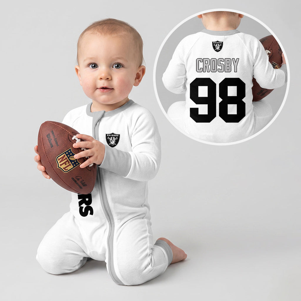 Raiders MC 98 Football!! Inspired Bamboo Convertible Zippy