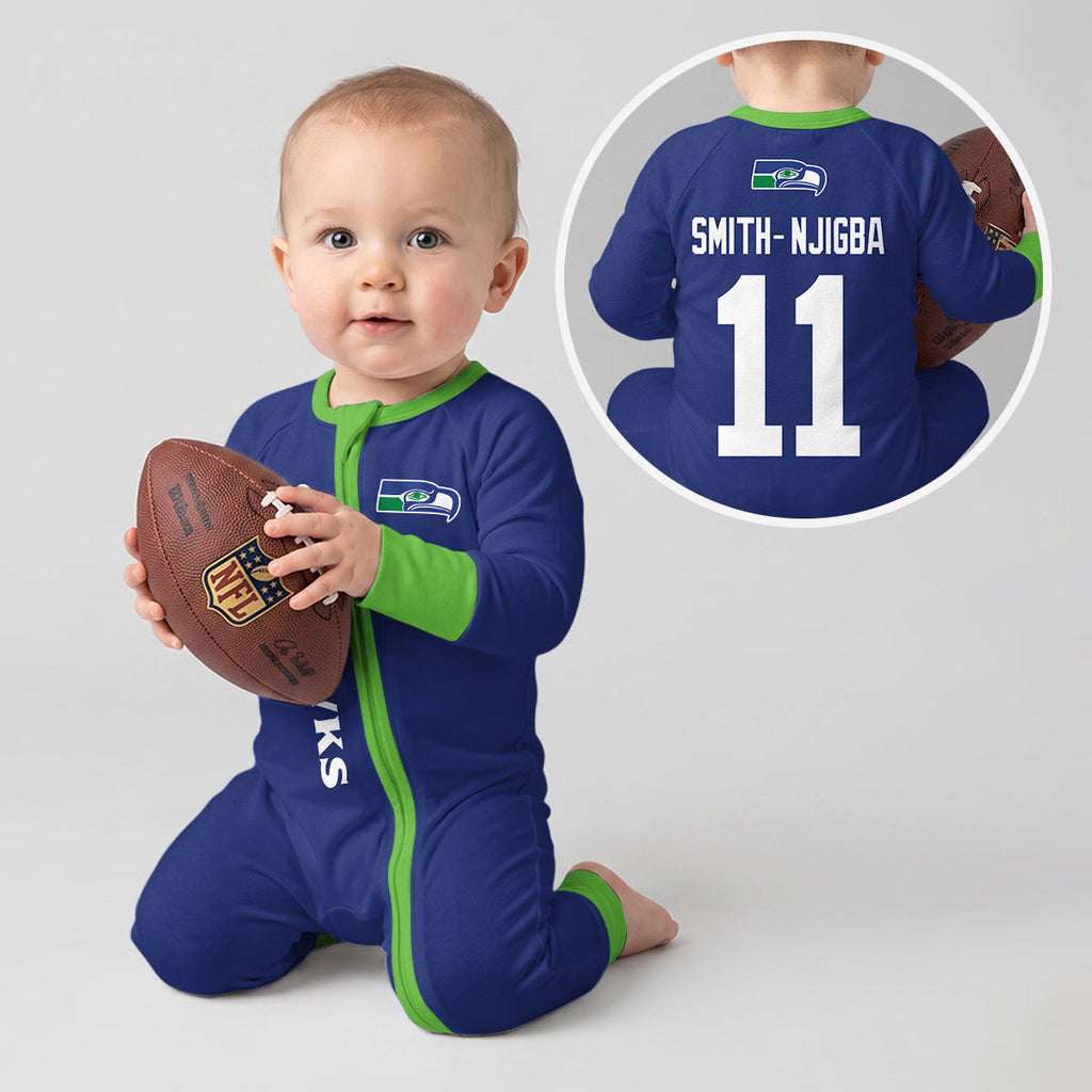 Seahawks Football! Inspired Bamboo Convertible Zippy