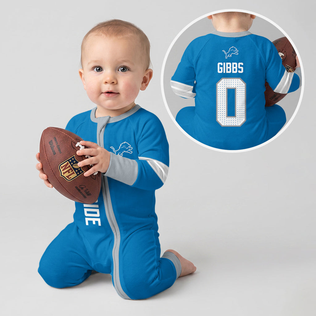 Detroit L. Football JG 0! Inspired Bamboo Inspired Bamboo Convertible Zippy