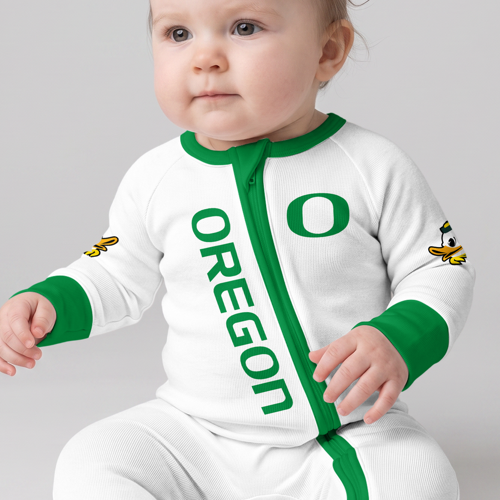 Oregon Ducks Football! Inspired Bamboo Convertible Zippy For Kid