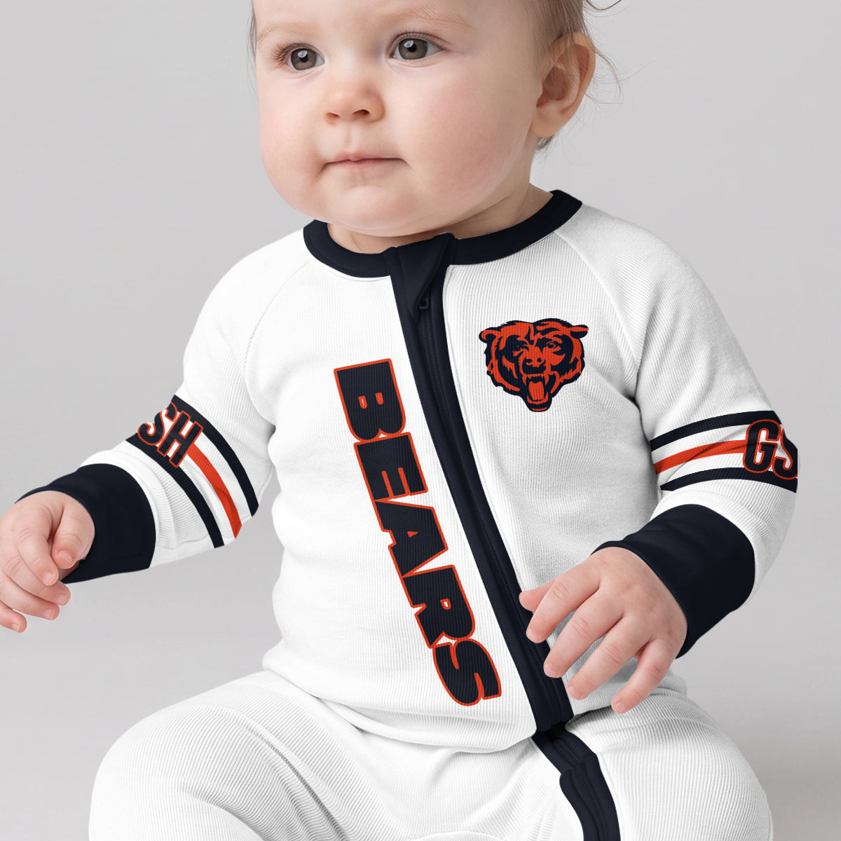 Chicago B. Football CW 18! Inspired Bamboo Convertible Zippy