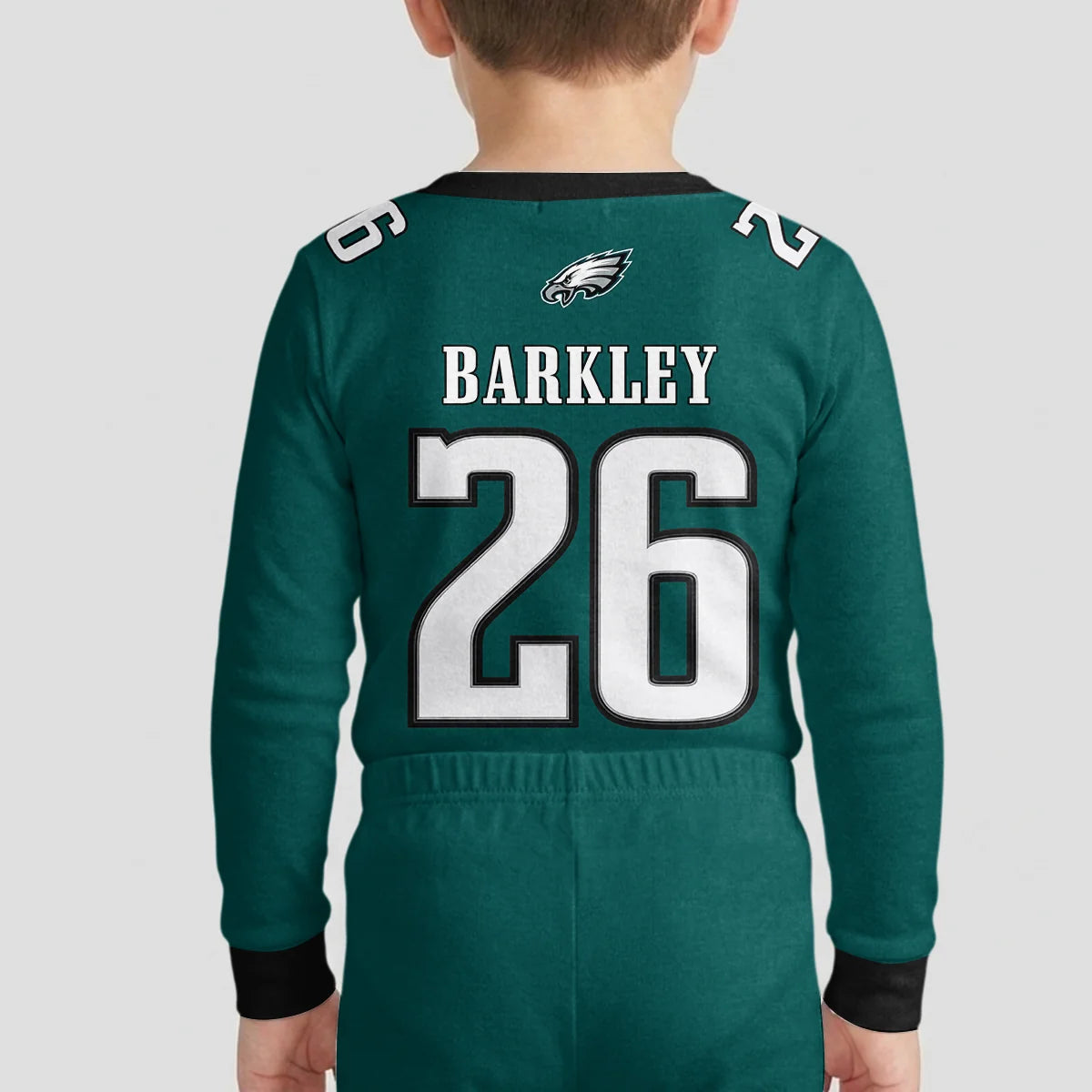 Eagles Football! Inspired Bamboo Two Piece Long Sleeve Pajama Set - Eagles910