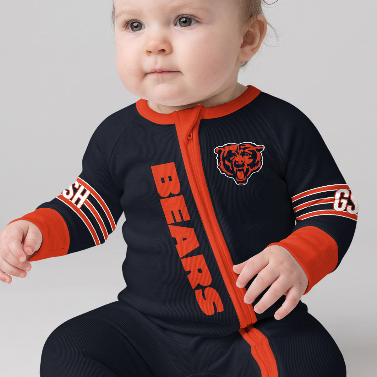 Chicago B. Football CW 18! Inspired Bamboo Convertible Zippy