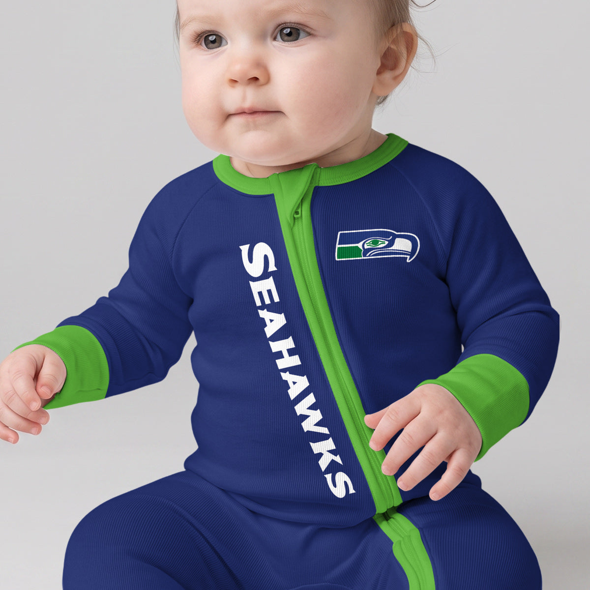 Seahawks Football! Inspired Bamboo Convertible Zippy